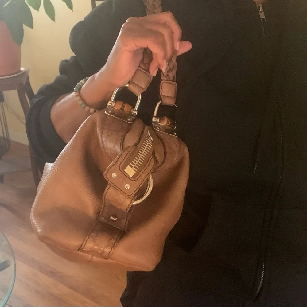 Gucci Bamboo Bag in Brown Leather XL - Picture 10 of 15
